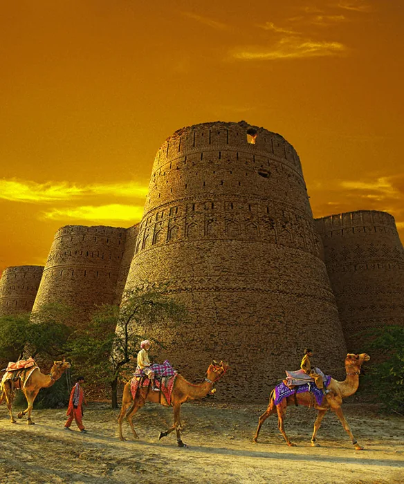 Derawar Fort in Cholistan, Pakistan