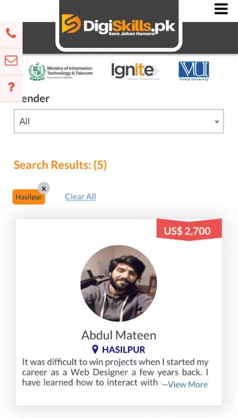 DigiSkills success story featuring Abdul Mateen
